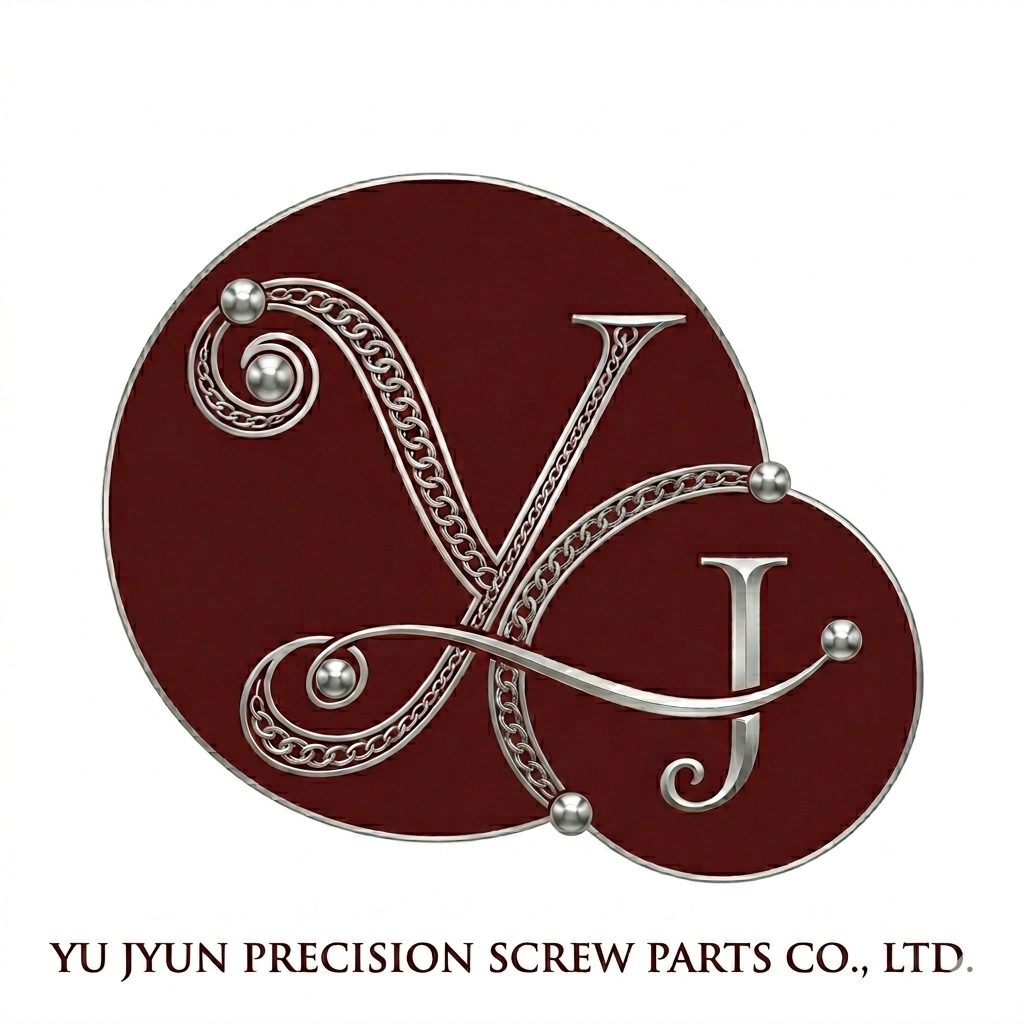 羽竣有限公司 YU JYUN PRECISION SCREW PARTS CO., LTD. Logo